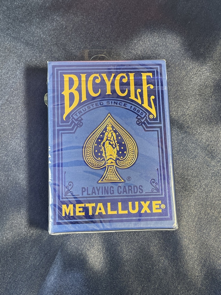 [V26] Bicycle Metalluxe Playing Cards (Verde esmeralda, Nuevo)