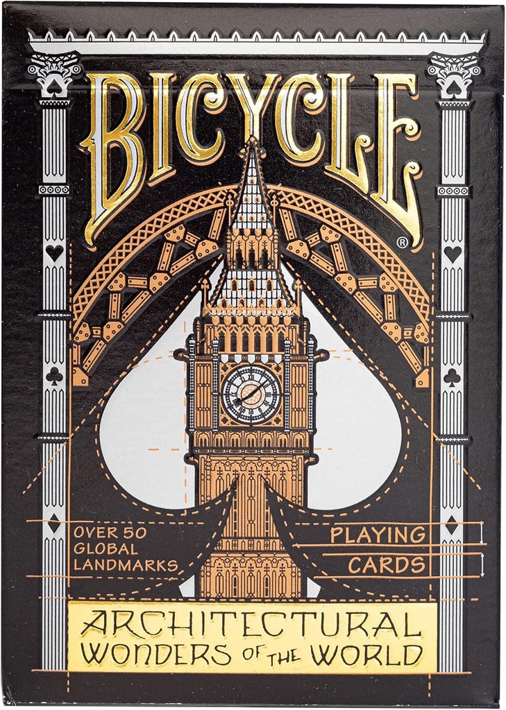 Bicycle maravillas de la arquitectura mundial (naipes)