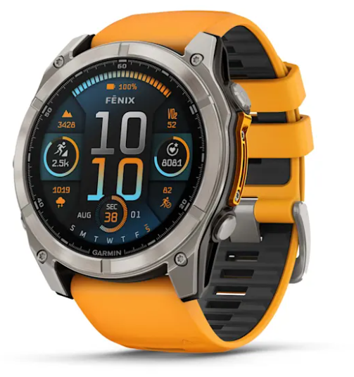 Garmin fēnix 8 – 51 mm, AMOLED (010-02905-10)
