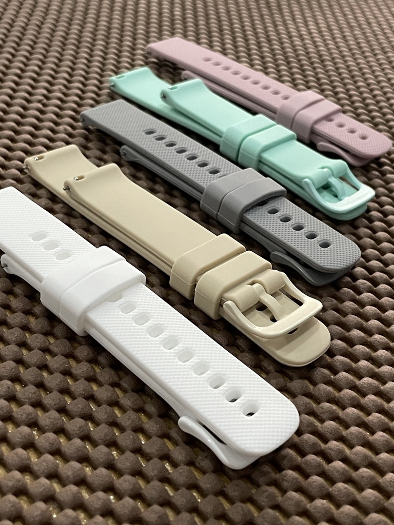 [B43] RuenTech Silicone Band QuickRelease 18mm (Pink)