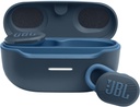 JBL Endurance Race Waterproof True Wireless Active Sport Earbuds, with Microphone (Blue), Small